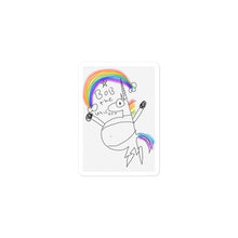 Load image into Gallery viewer, Bob the unicorn bubble-free stickers