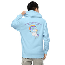 Load image into Gallery viewer, Bob the unicorn birthday celebration Unisex midweight hoodie