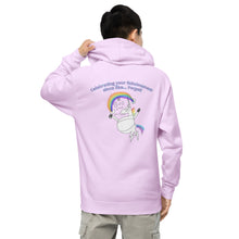 Load image into Gallery viewer, Bob the unicorn birthday celebration Unisex midweight hoodie