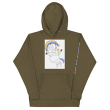 Load image into Gallery viewer, Adventures of Bob unicorn Unisex Hoodie