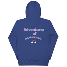Load image into Gallery viewer, Adventures of Bob unicorn Unisex Hoodie