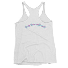 Load image into Gallery viewer, Women's Bob the unicorn Racerback Tank